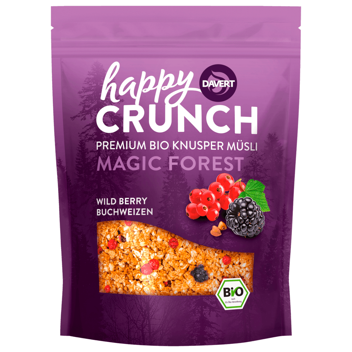 Bio Knuspermüsli Happy Crunch Magic Forest 325g