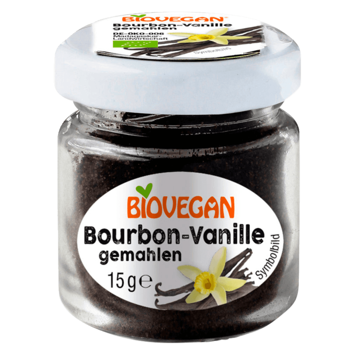 Bio Bourbon-Vanille gemahlen 15g