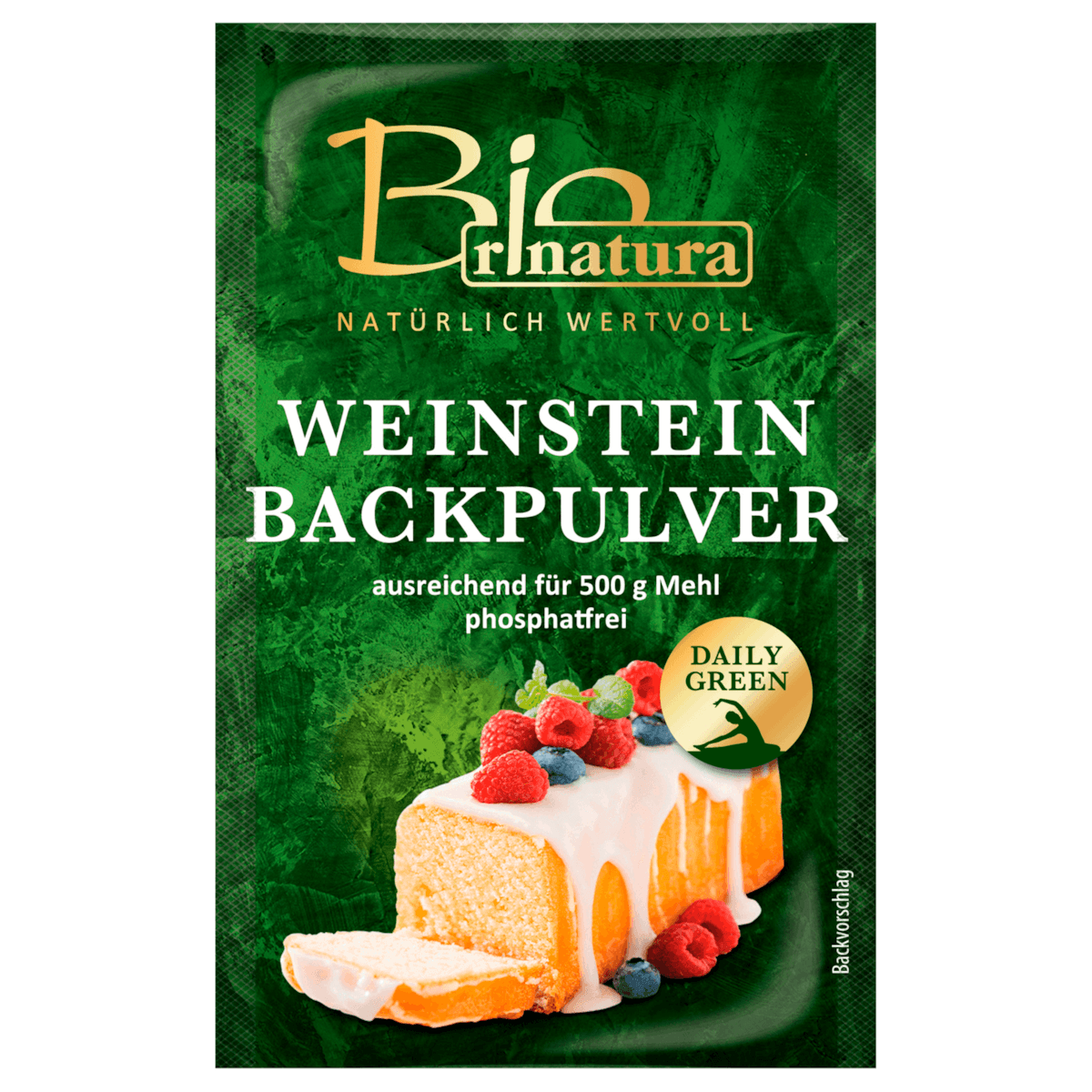 Bio Weinsteinbackpulver 3x18g
