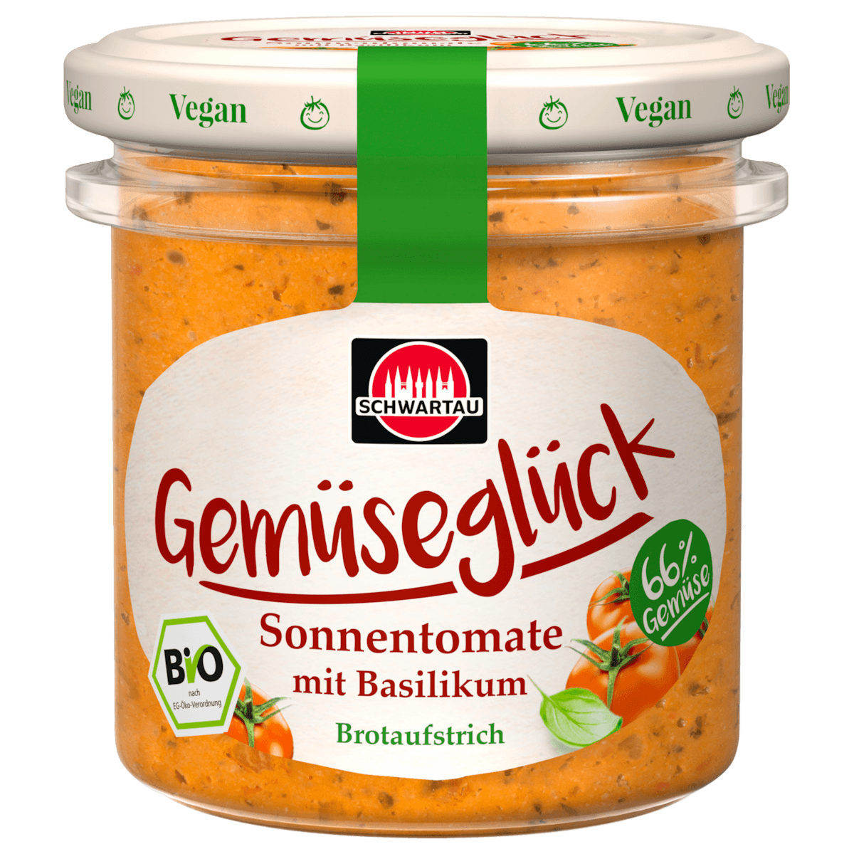 Bio Brotaufstrich Gemüseglück Sonnentomate vegan 135g