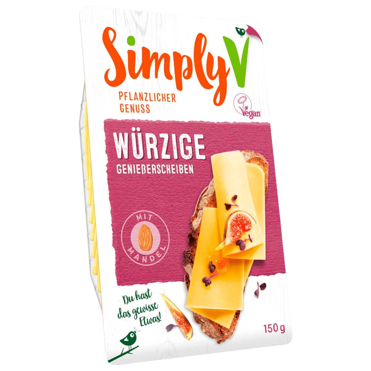 Käsealternative Genießerscheiben würzig vegan 150g