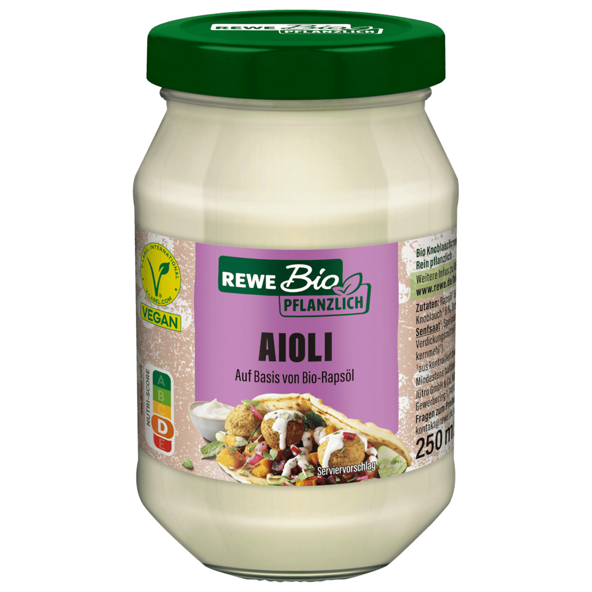 Aioli Creme vegan 250ml