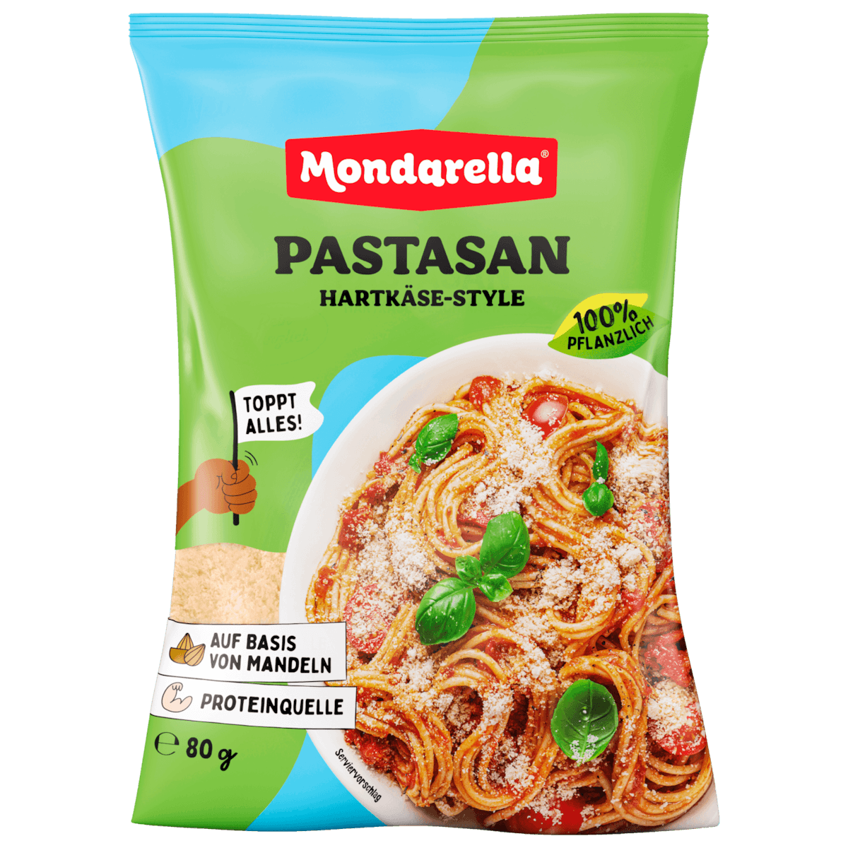 Pastasan Hartkäse-Style vegan 80g