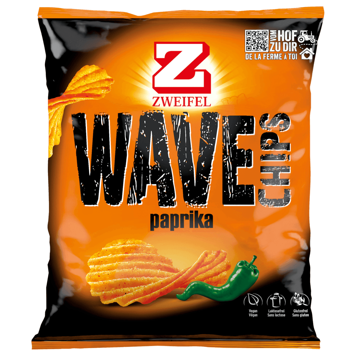 Wave Chips Paprika 120g