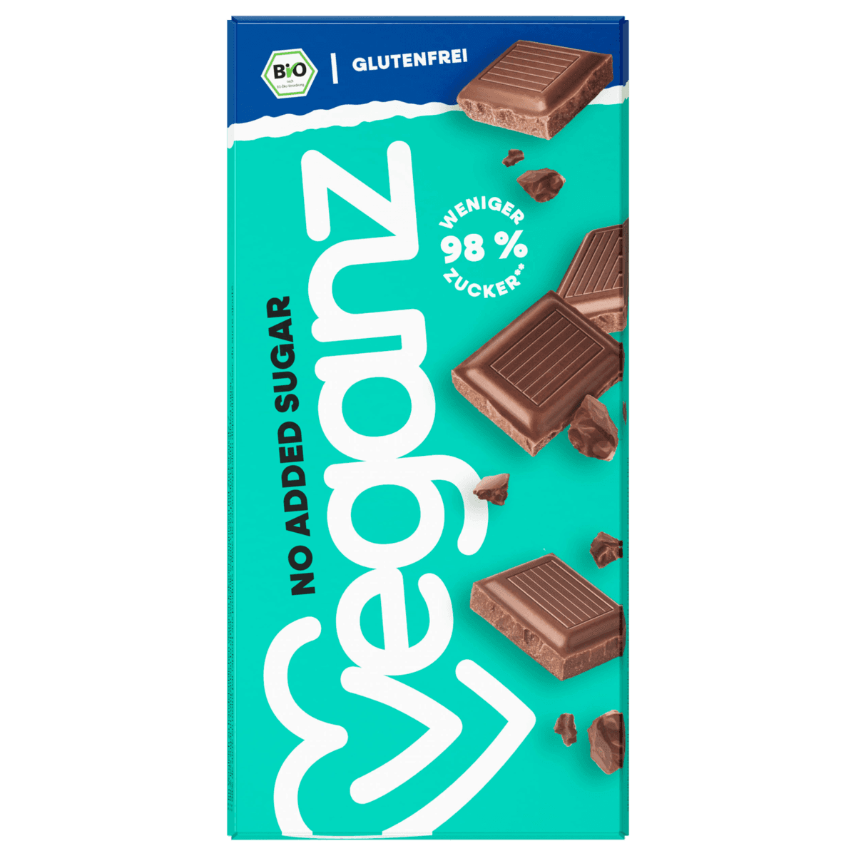 Bio Schokolade No Added Sugar Glutenfrei 80g
