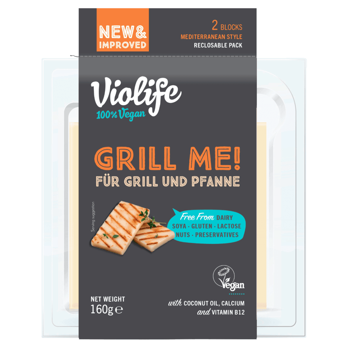 Grillkäseersatz Grill Me! vegan 160g