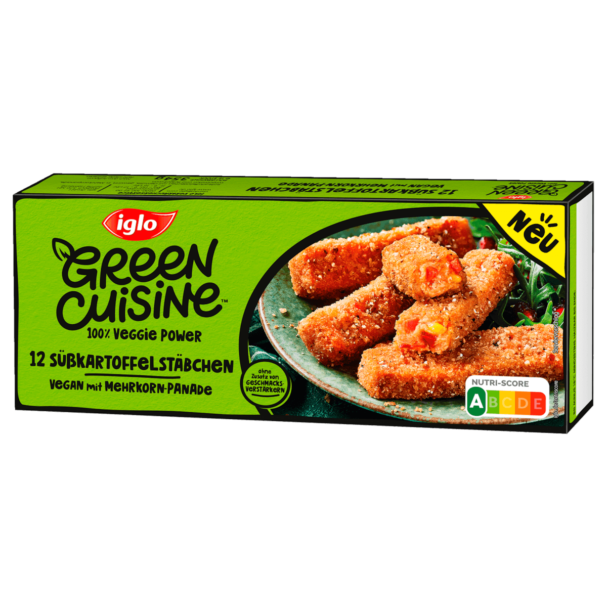 Green Cuisine Süßkartoffelstäbchen vegan 354g