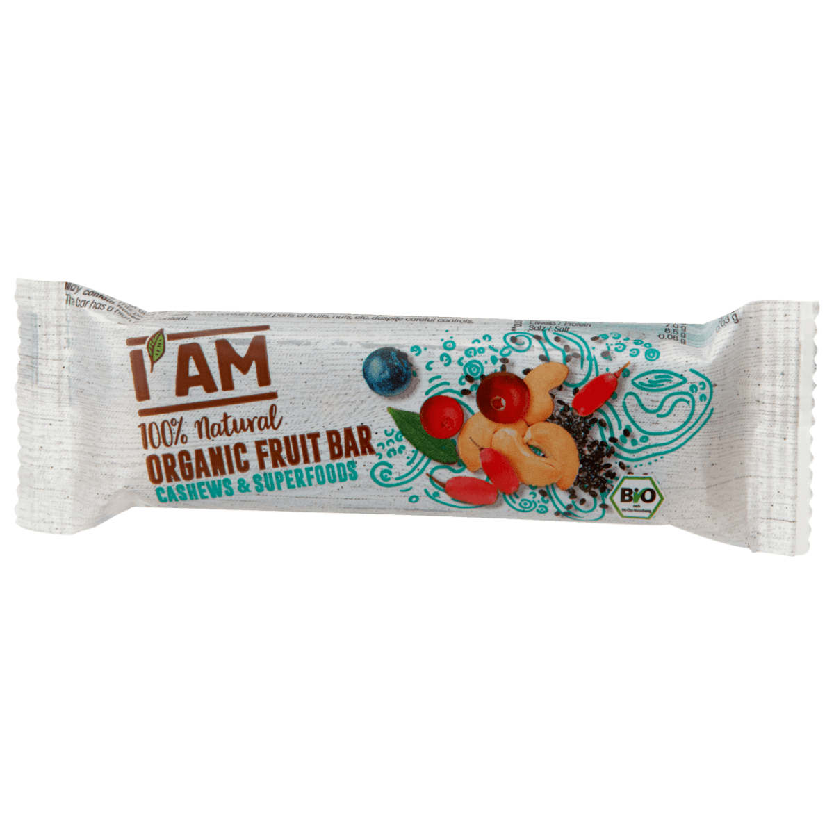 Bio Organic Fruit Bar Cashews & Superfoods 40g