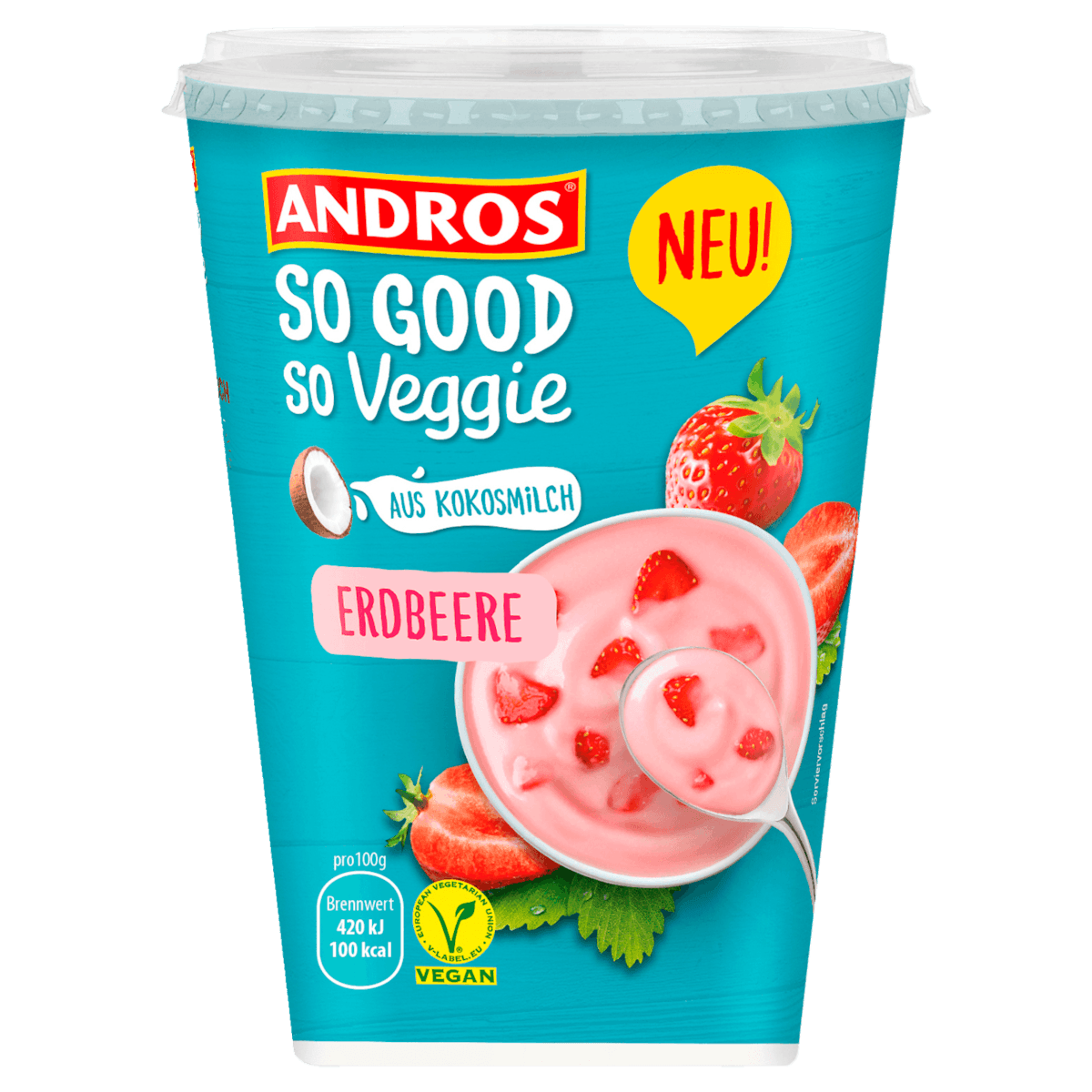 Joghurt-Alternative Erdbeere 400g