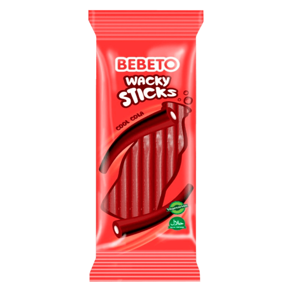 Fruchtgummi Wacky Sticks Cool Cola 180g