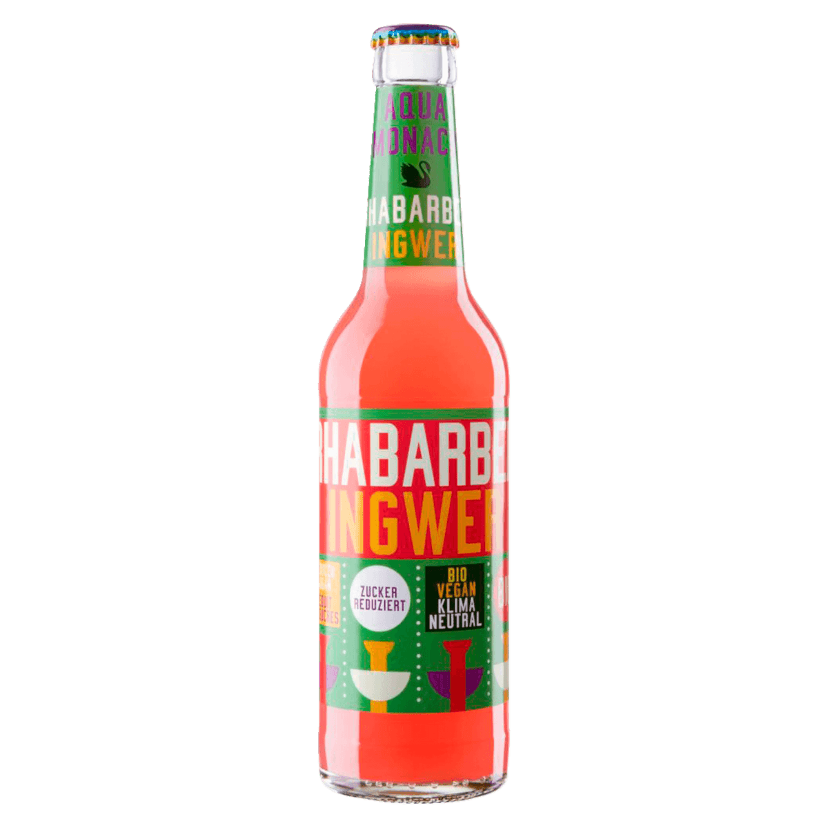 Bio Rhabarber Ingwer vegan 0,33l