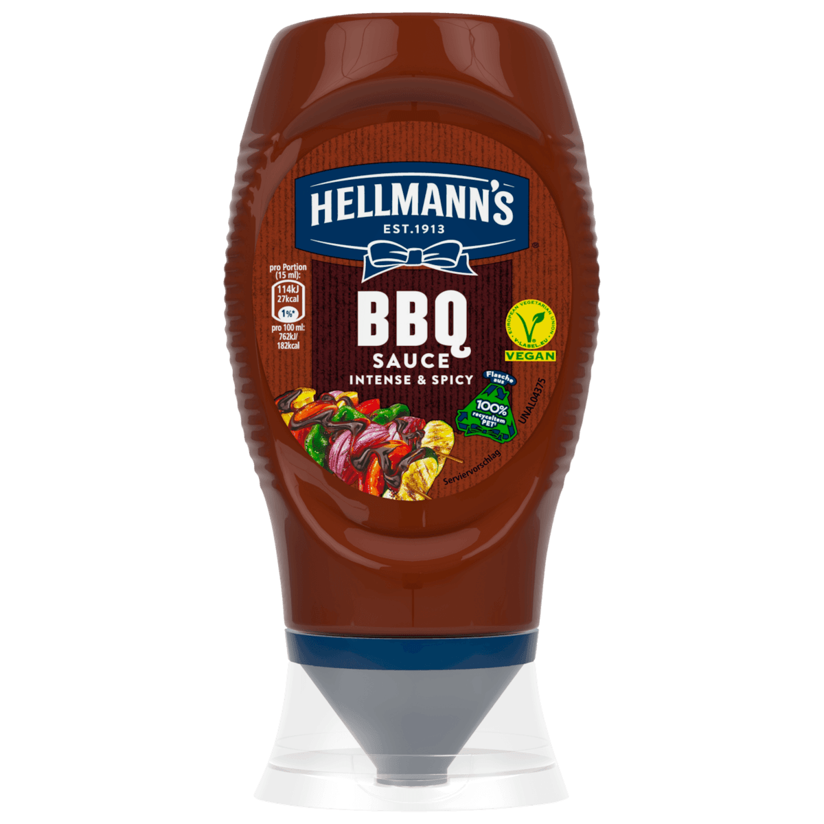 BBQ Sauce Intense & Spicy vegan 250ml