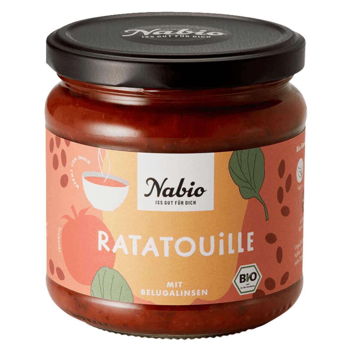 Bio Ratatouille mit Belugalinsen 365g