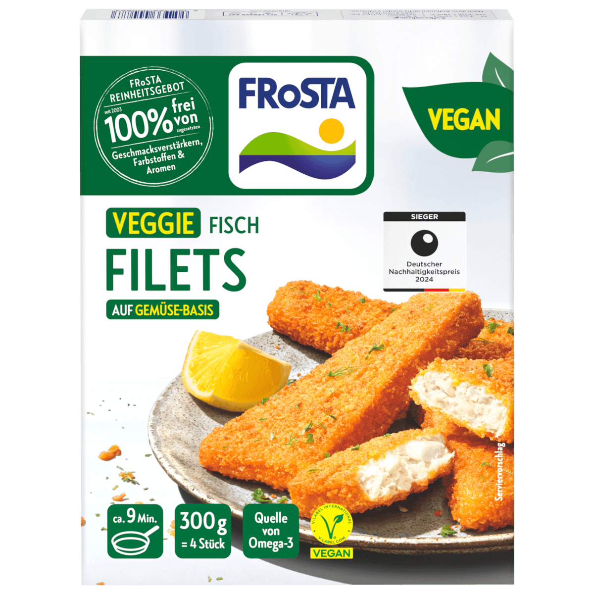 Veggie Fisch Filets vegan 300g