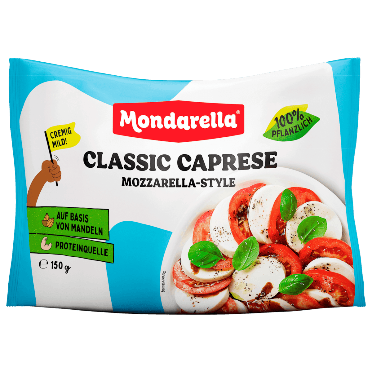 Classic Caprese Mozzarella-Style vegan 150g