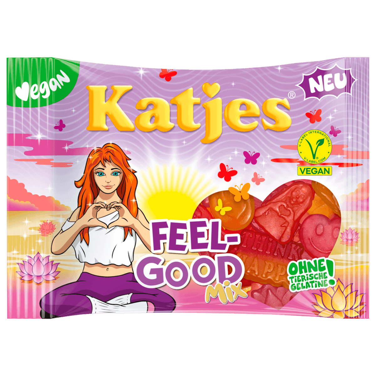 Fruchtgummi Feel-Good Mix vegan 175g