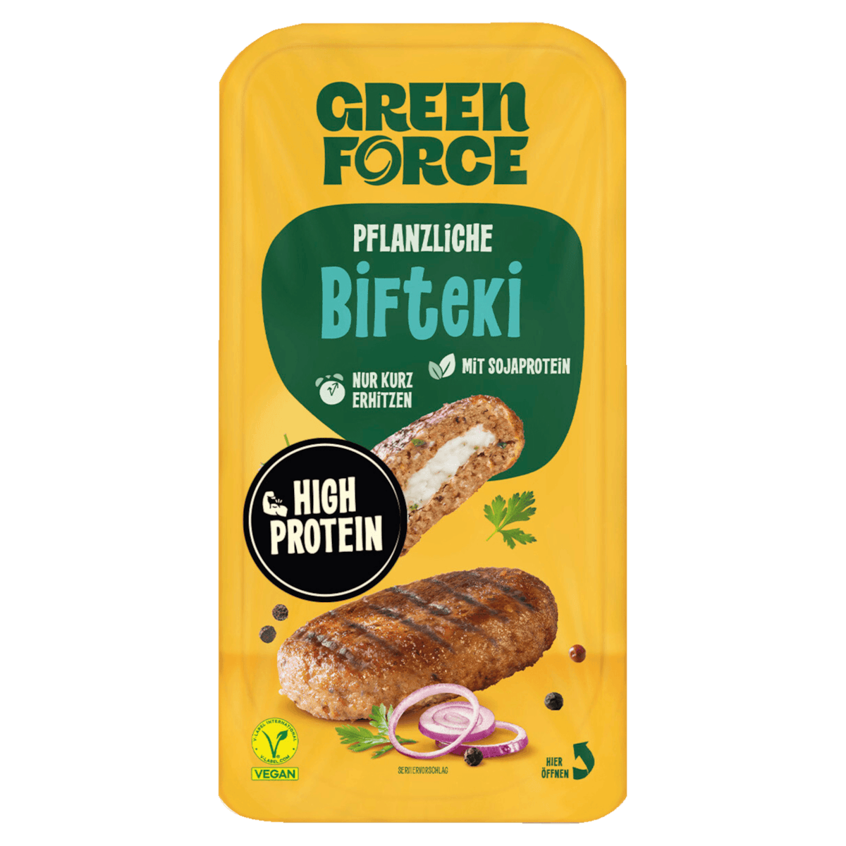Pflanzliche Bifteki 180g