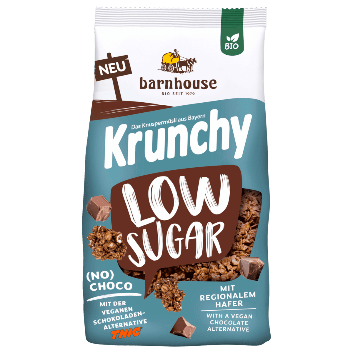 Krunch Low Sugar No Choc 375g