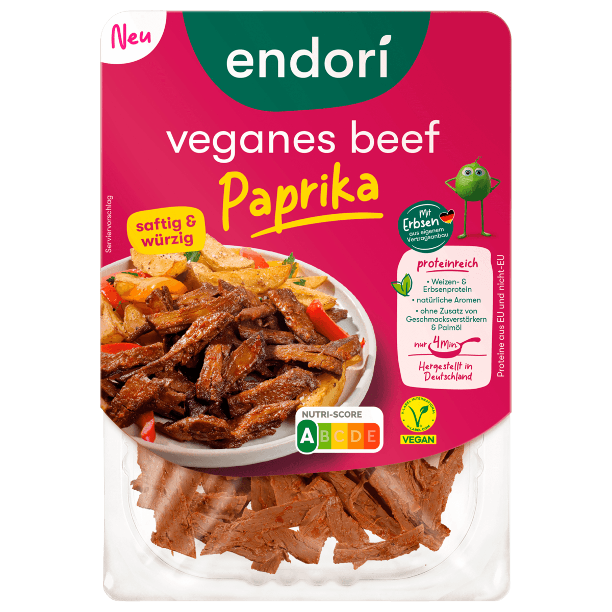 veganes beef Paprika 180g