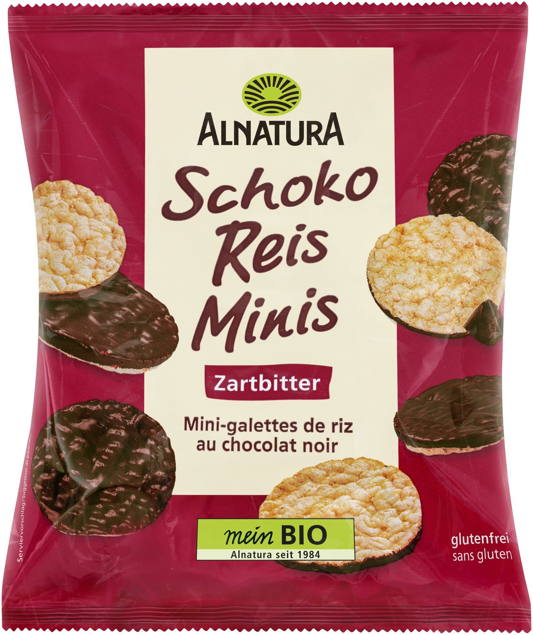 Schoko-Reis-Minis Zartbitter