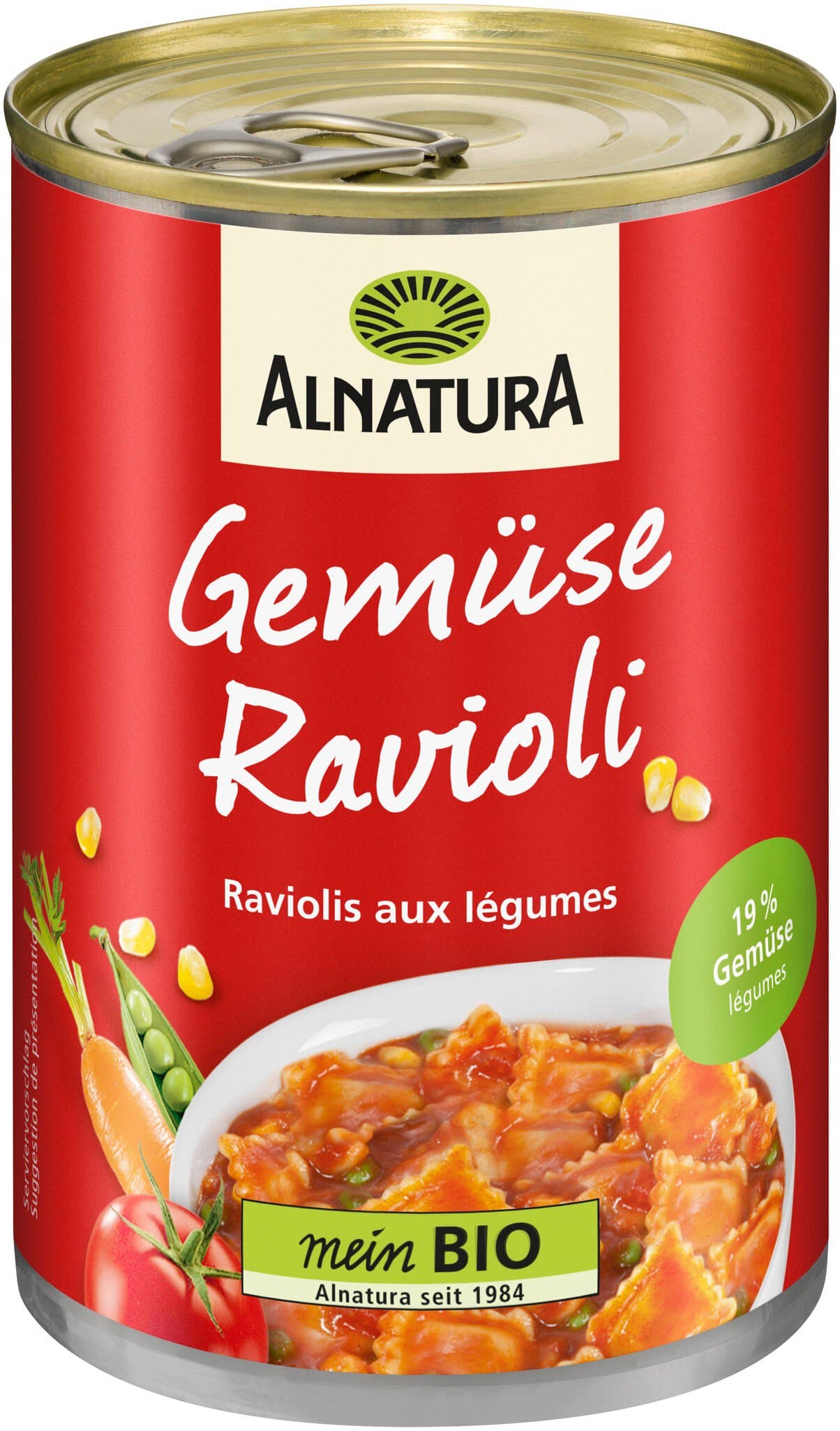 Gemüseravioli