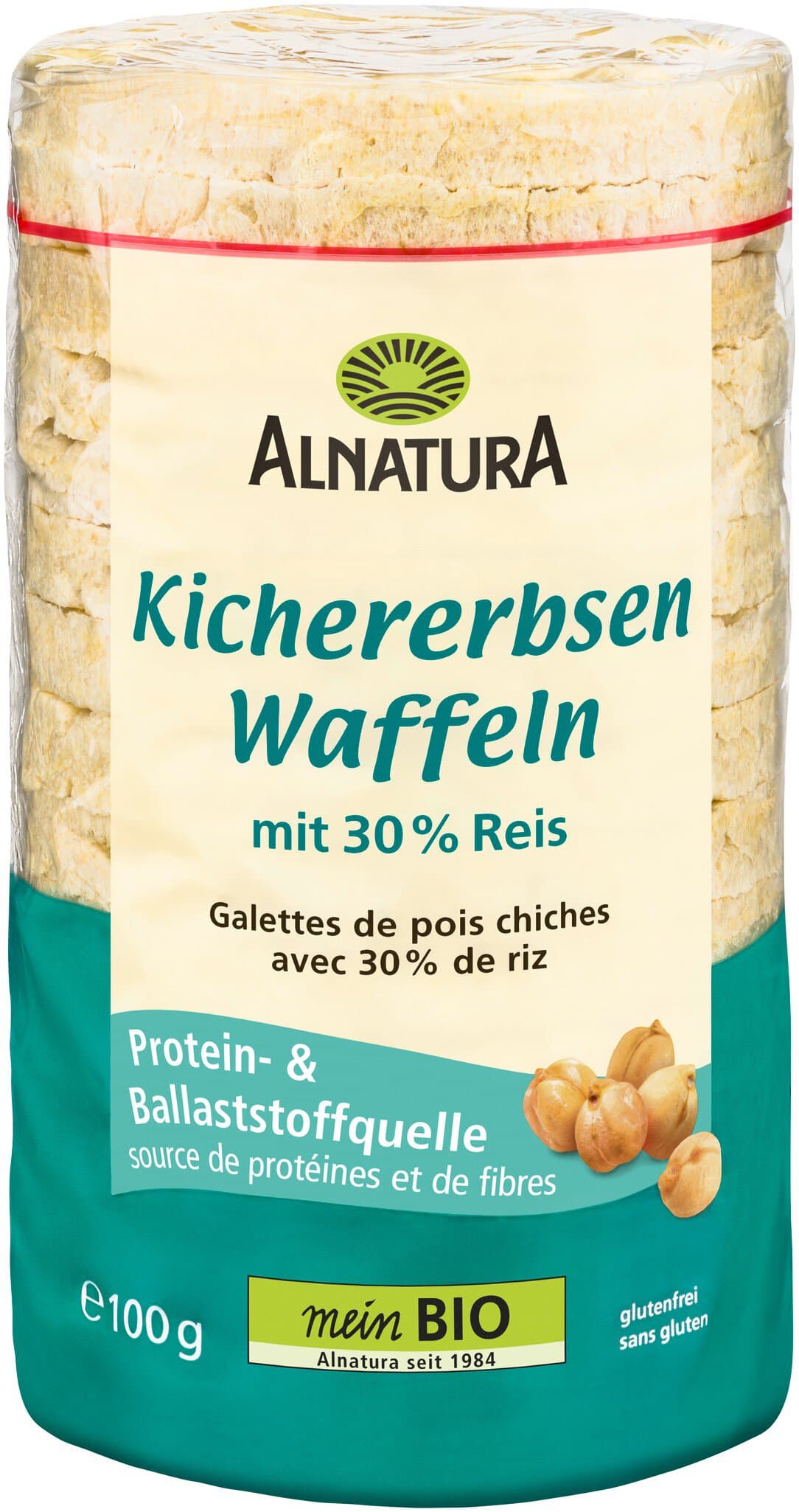 Kichererbsenwaffeln