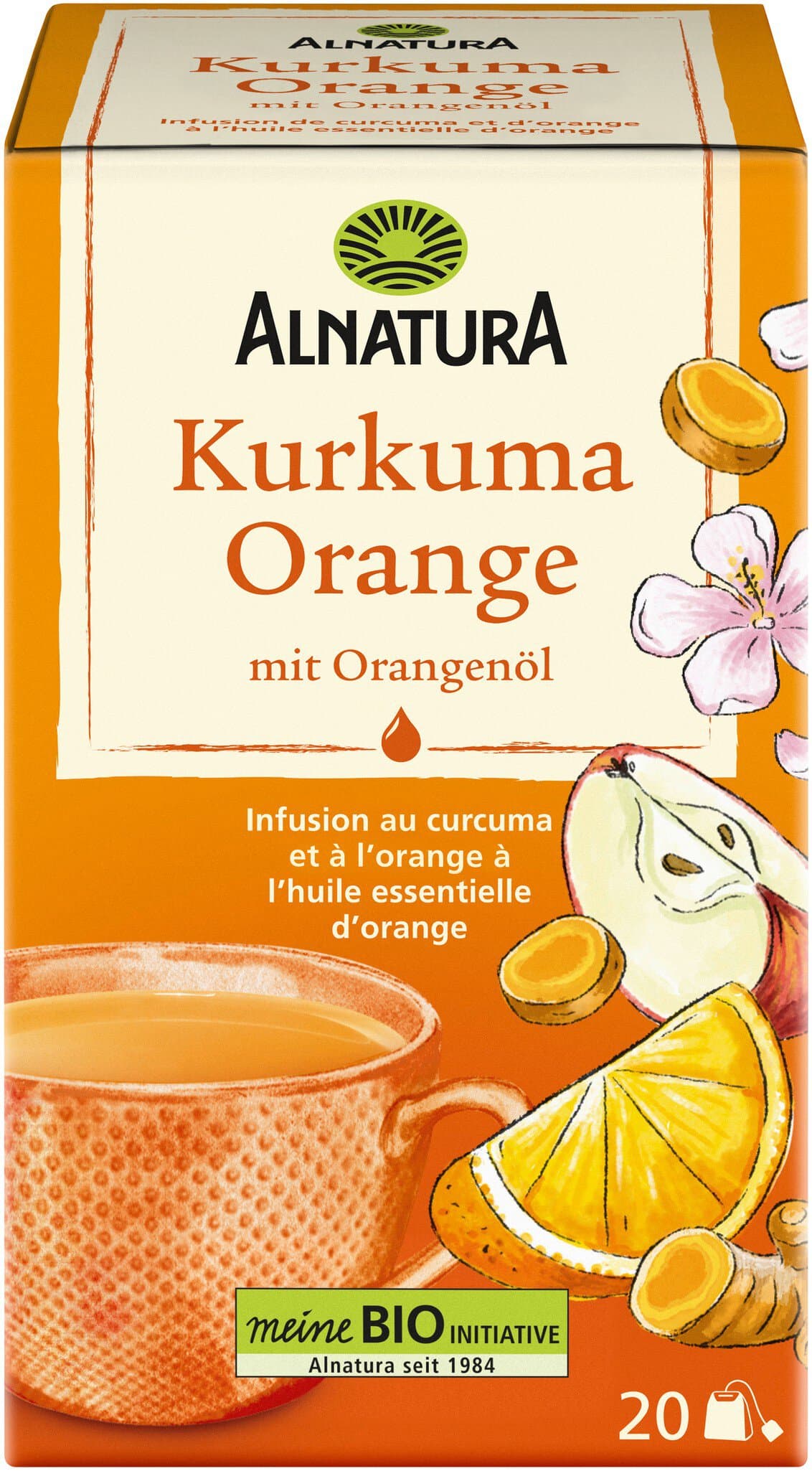 Kurkuma-Orange-Tee