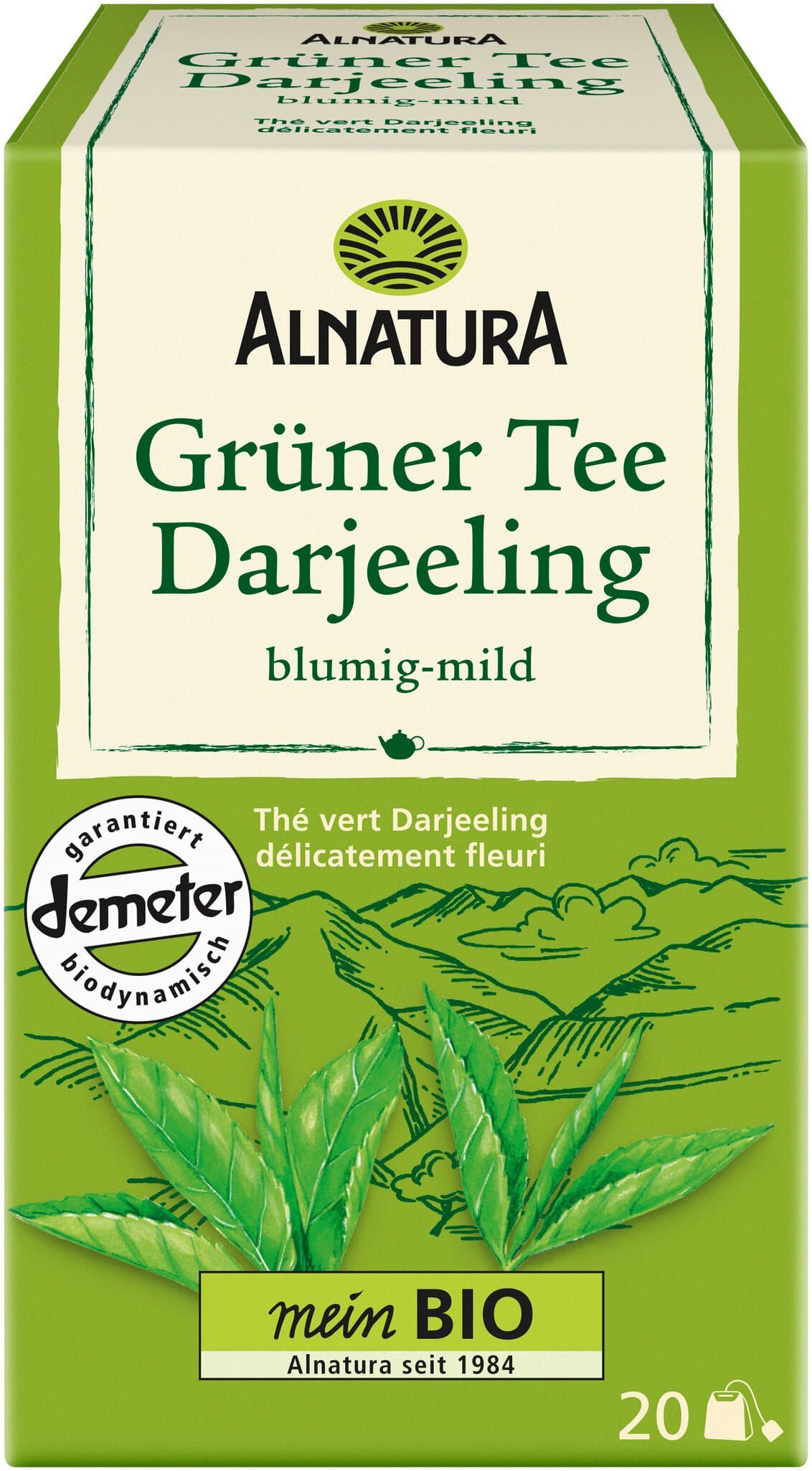 Grüner Tee Darjeeling
