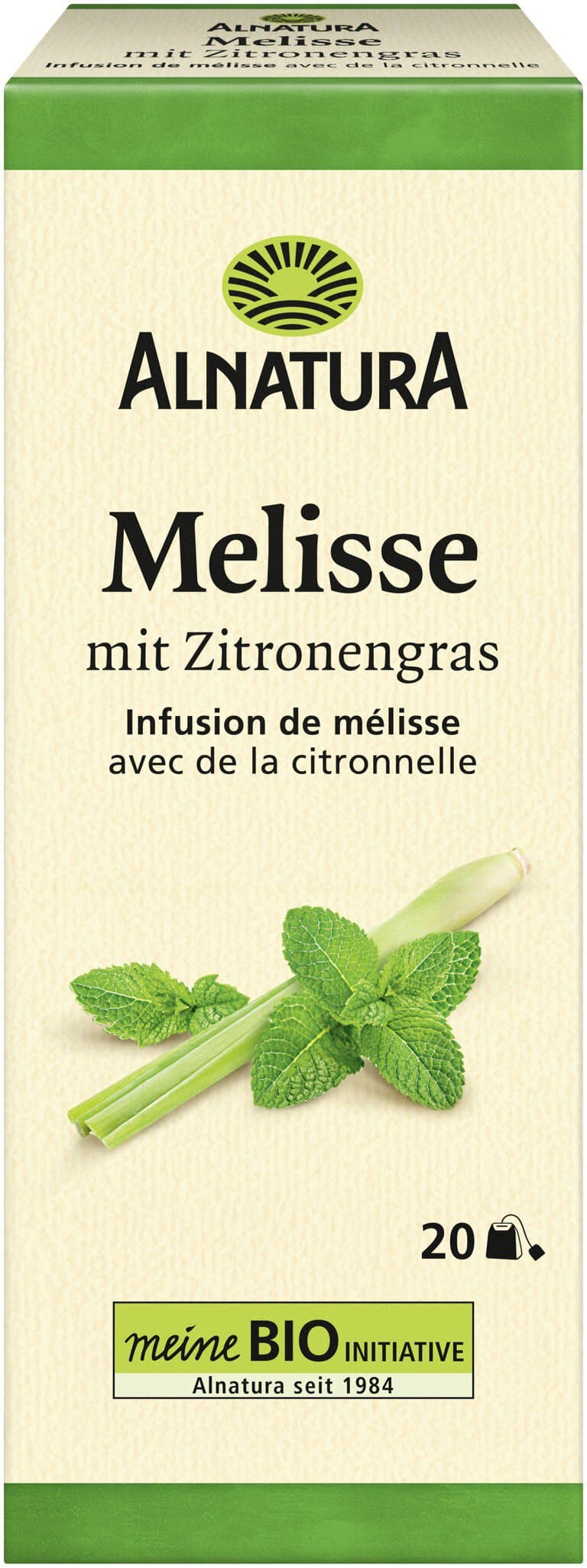 Melissentee mit Zitronengras