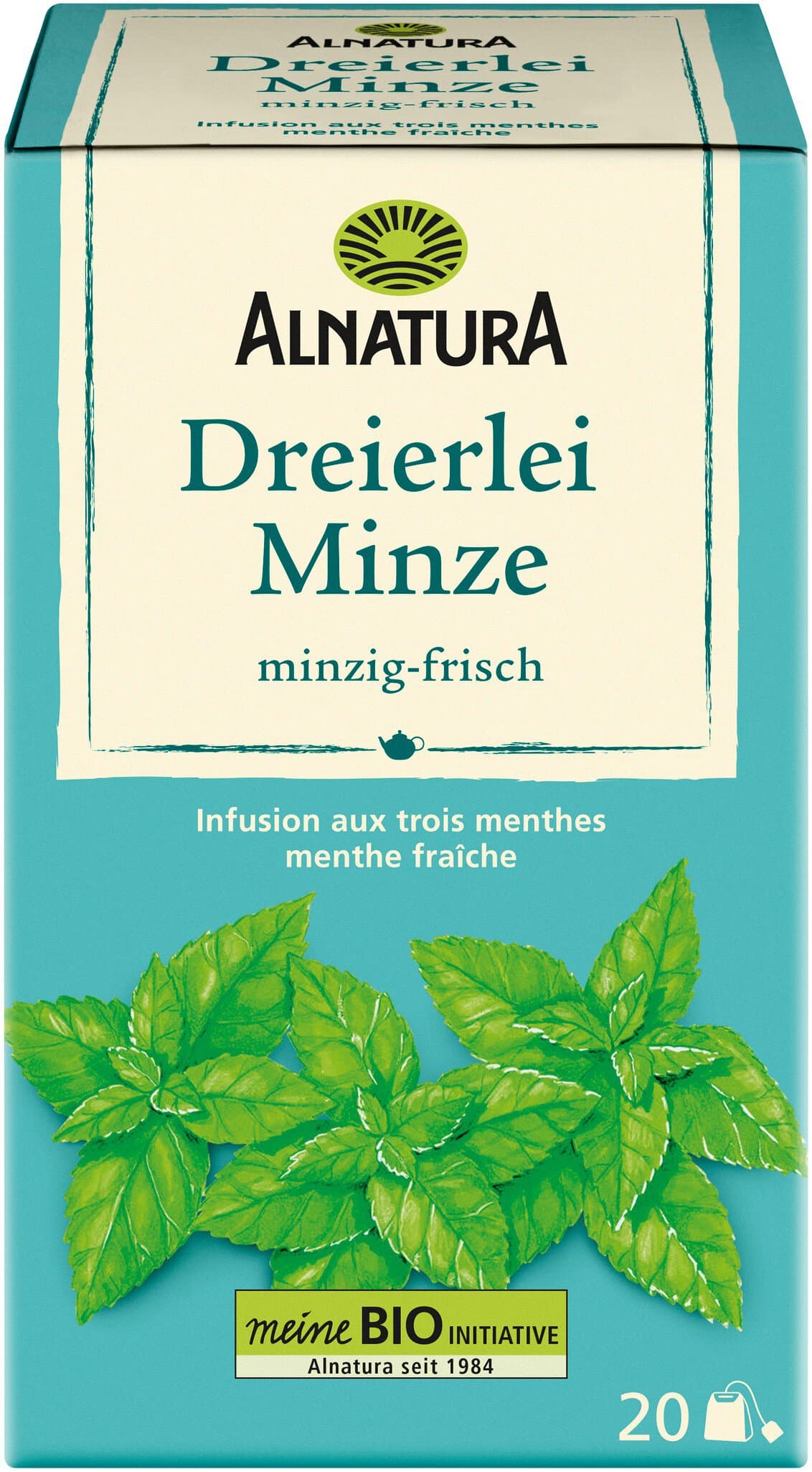 Tee Dreierlei Minze