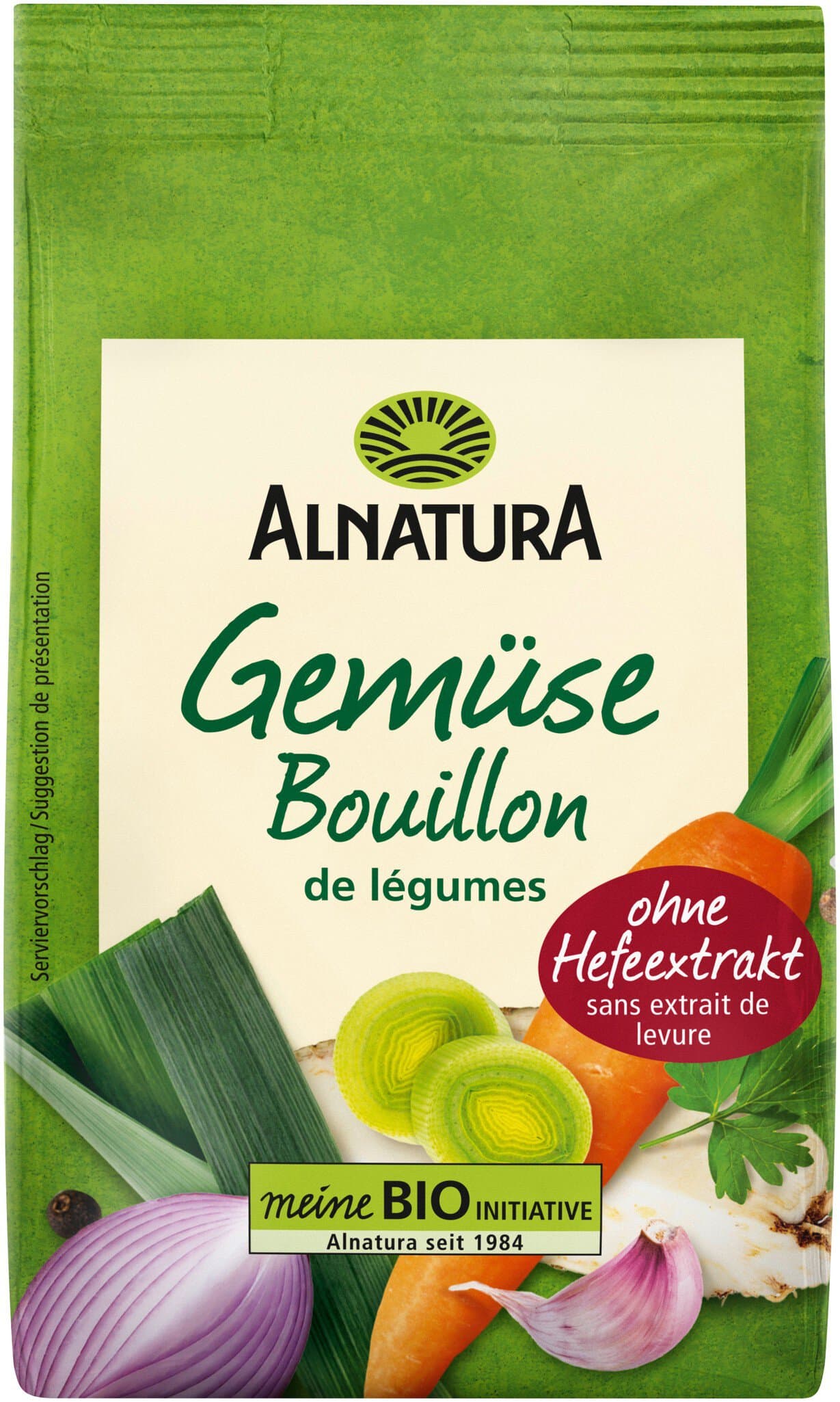 Gemüsebouillon ohne Hefeextrakt (Nachfüllpack)