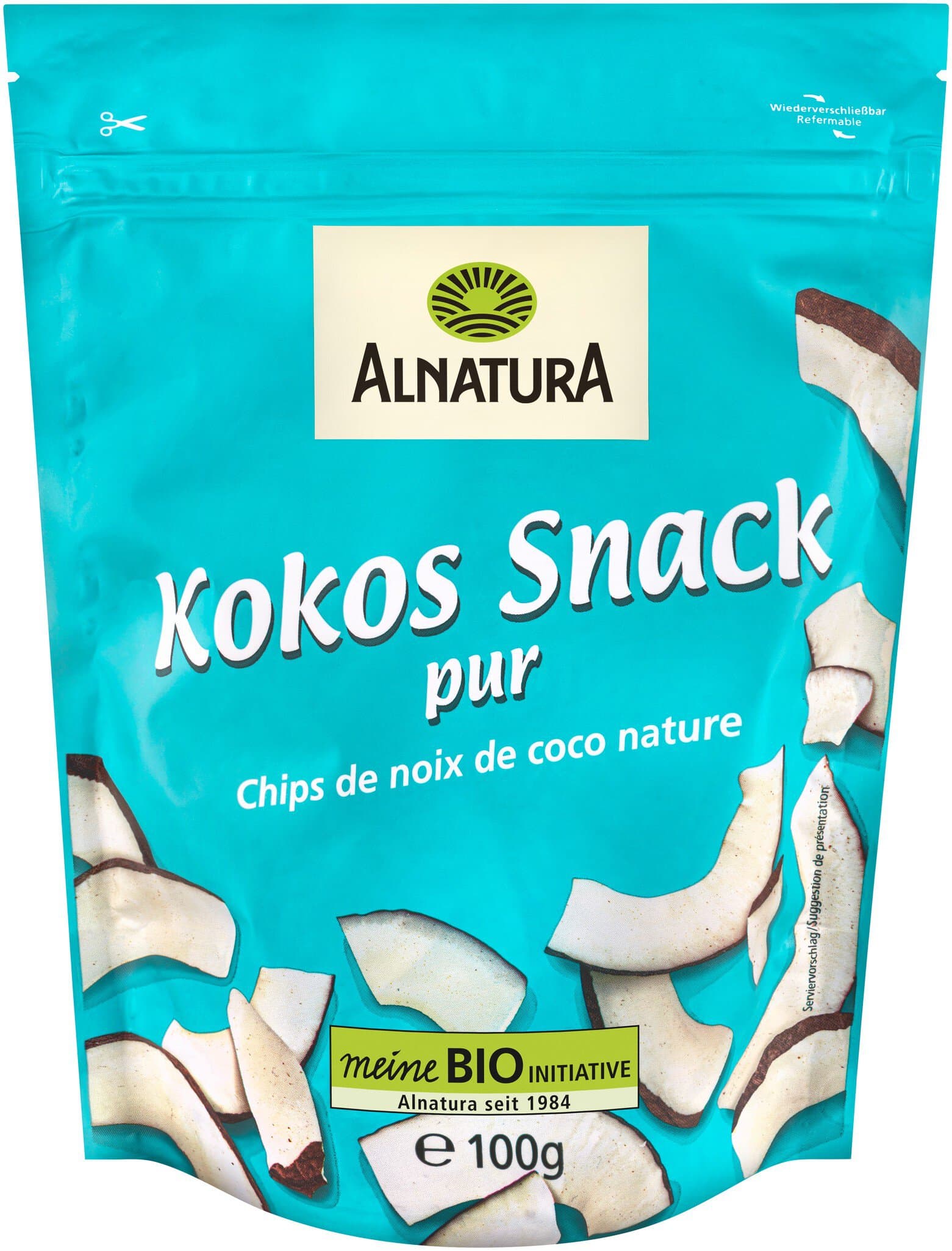 Kokossnack pur
