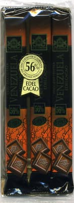 Edel-Zartbitter-Schokolade Venezuela 56% Kakao