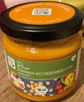 Paprika/Kichererbse Streichcreme