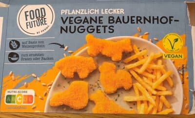 Vegane Bauernhof-Nuggets