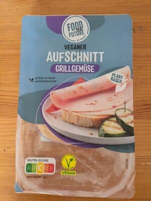 Veganer Aufschnitt Grillgemüse