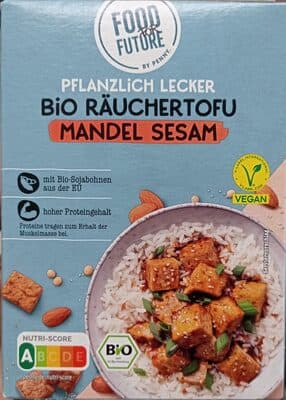 Räuchertofu Mandel Sesam