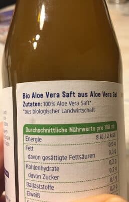 Aloe Vera Saft