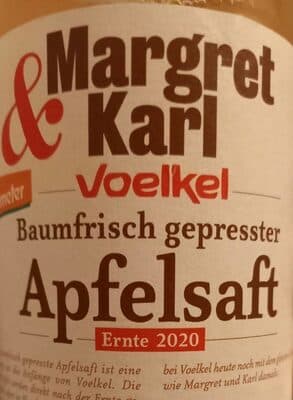 Apfelsaft naturtrüb