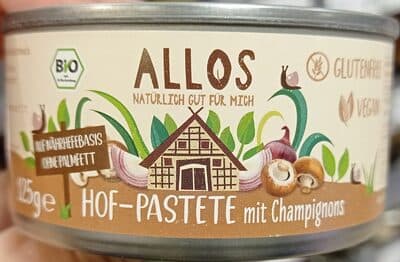Hof-Pastele mit Champignons