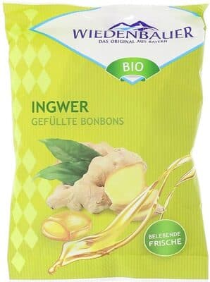 Ingwer gefüllte Bonbons