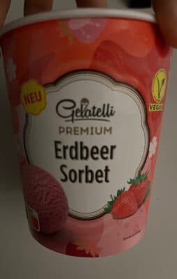 Erdbeer Sorbet