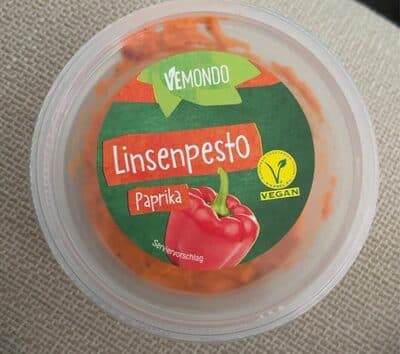 Linsenpesto Paprika