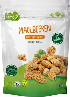 Maulbeeren sonnengetrocknet