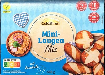 Mini-Laugenmix mit Brezelsalz