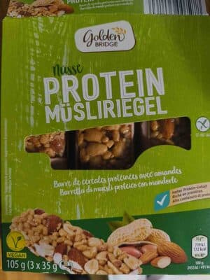 Protein Müsliriegel Nüsse