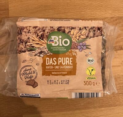 das Pure Hafer - und Saatenbrot