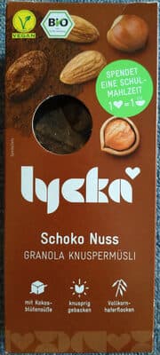 Schoko Nuss Granola Knuspernüsli