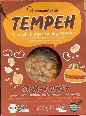 Tempeh Burger Smoky Paprika