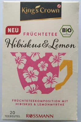 Früchtetee Hibiskus & Lemon